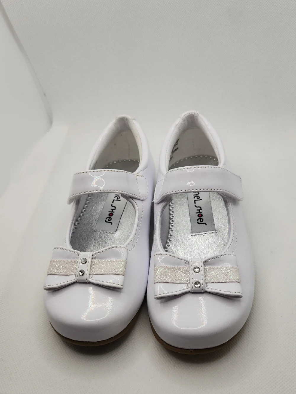 Rachel Shoes White Patent Lil Hilary Size 11M